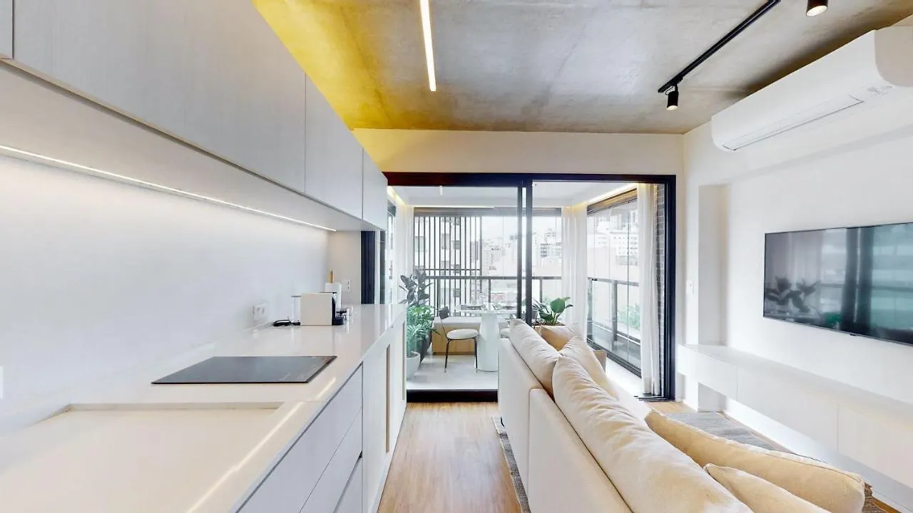 상파울루 Apartamento 91 Arte Itaim By Oba 아파트 0*,